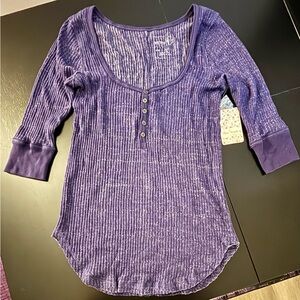 Free People We The Free 3/4 Sleeve Thermal